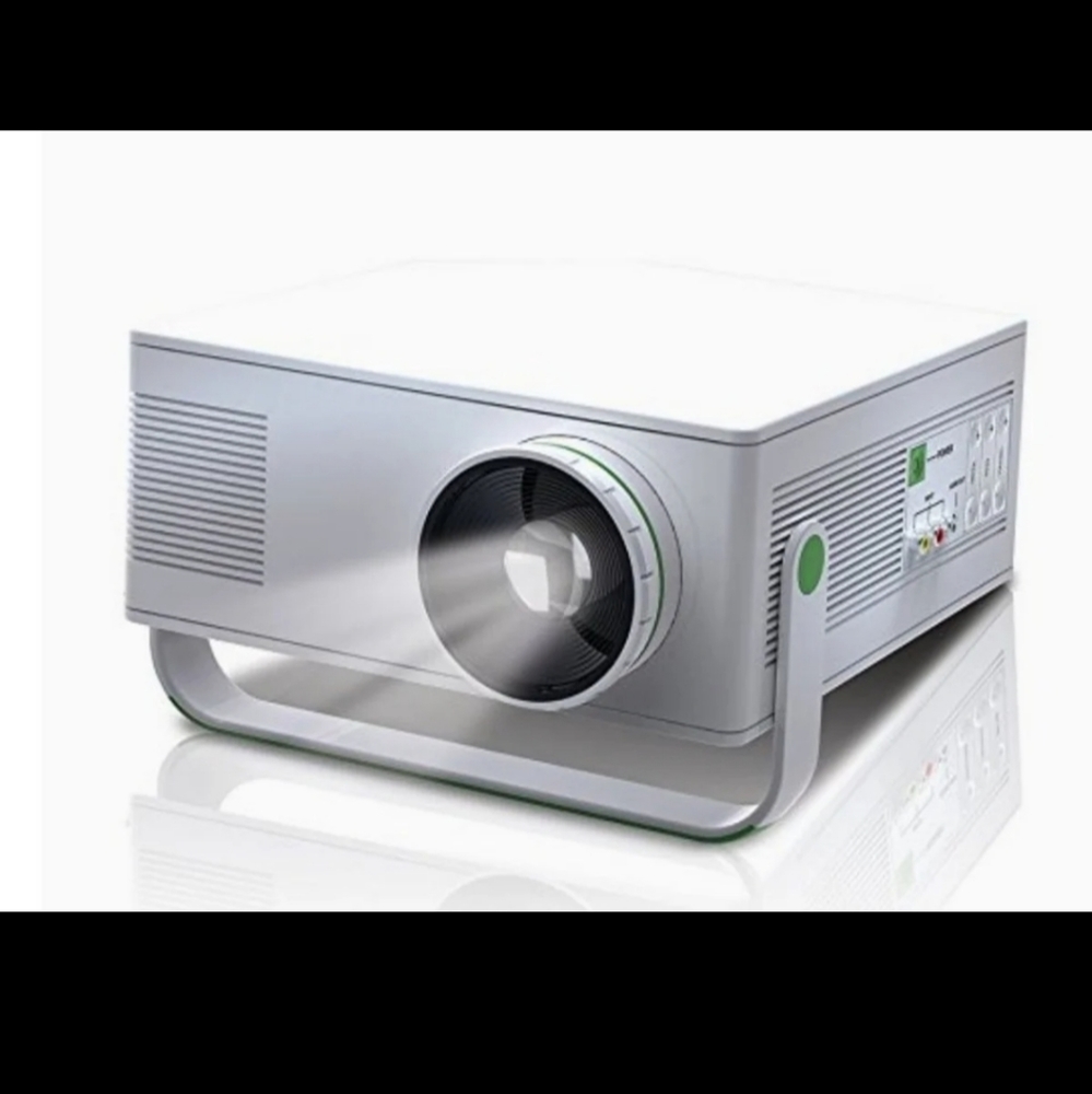 Projector 120in Screen The Black Series Shift Portable Entertainment. NWT